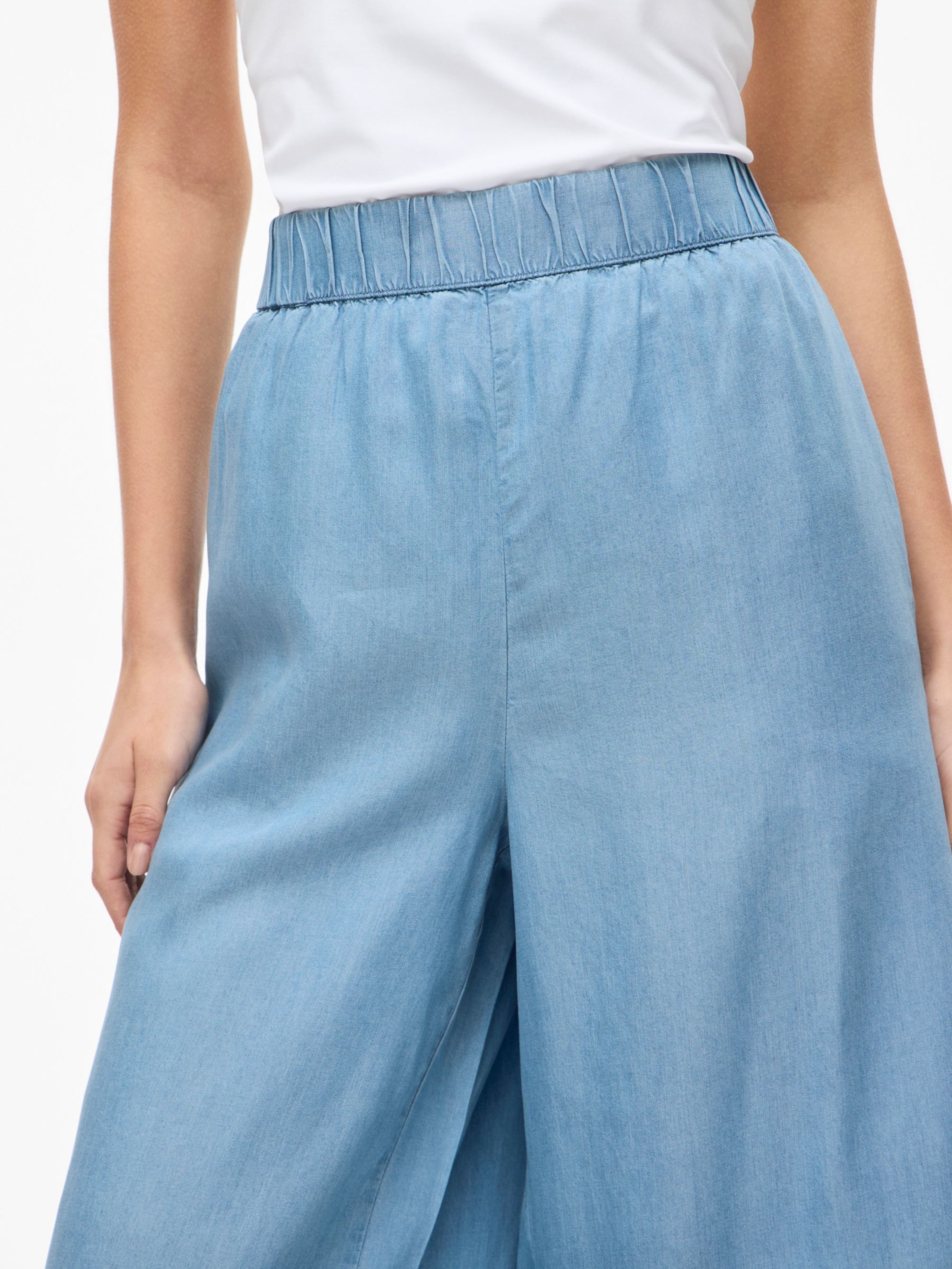 Wide leg Pantaloni 'VITEA' di VILA in blu