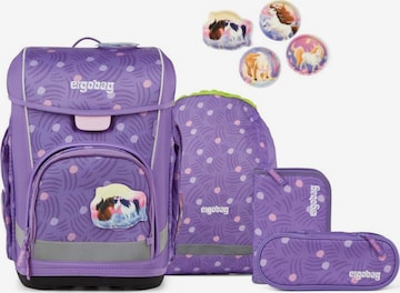 ergobag Backpack 'Set 5tlg. 2026' in Purple: front