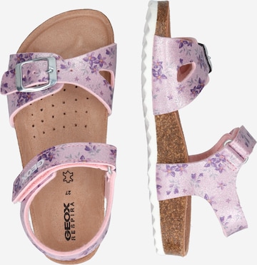 GEOX Sandals 'Adriel' in Pink