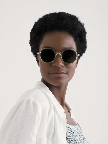 Lunettes de soleil 'Cascade' Seasalt Cornwall en beige : devant