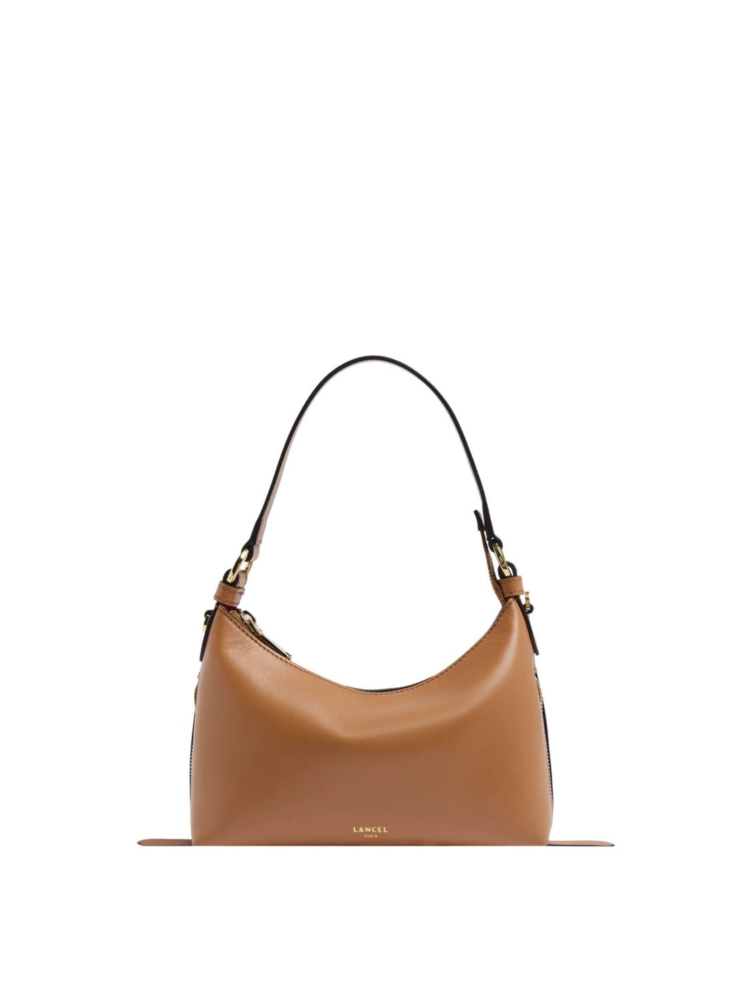 Sac à bandoulière 'Origami' Lancel en marron : devant