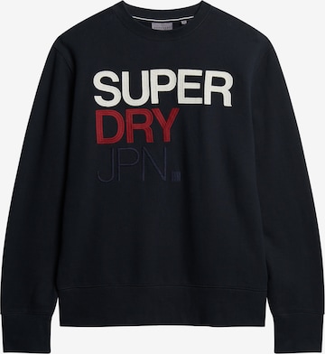 Superdry - Sweatshirt em azul: frente