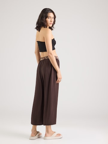 Wide Leg Pantalon 'Fa44lu' Hailys en marron