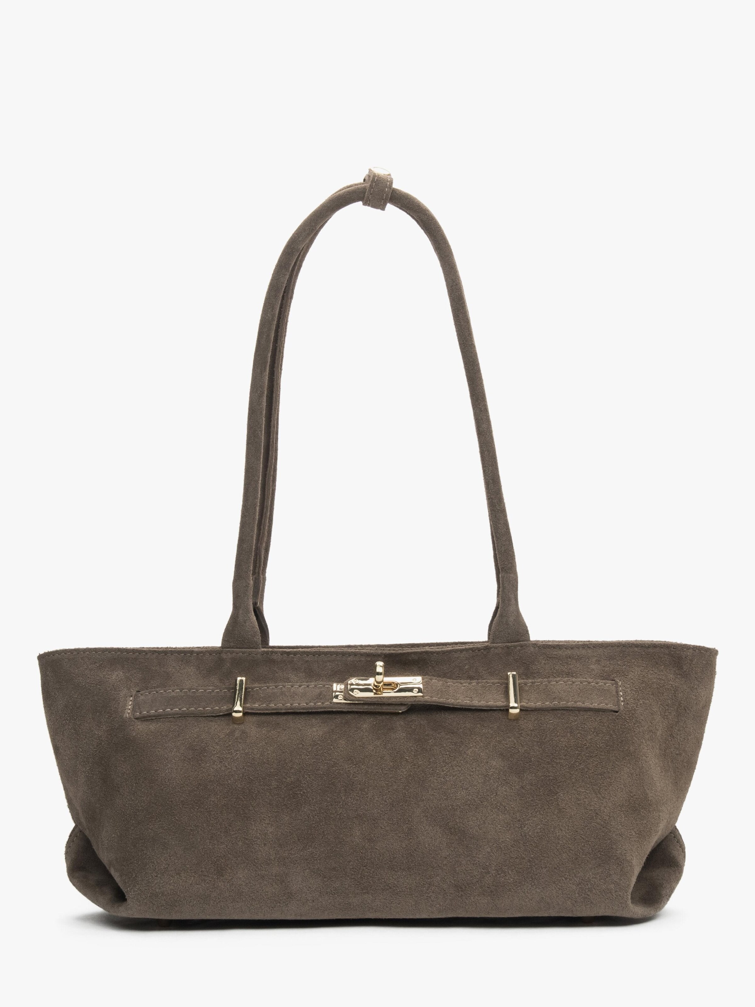 Estro Handbag '24296' in Grey: front