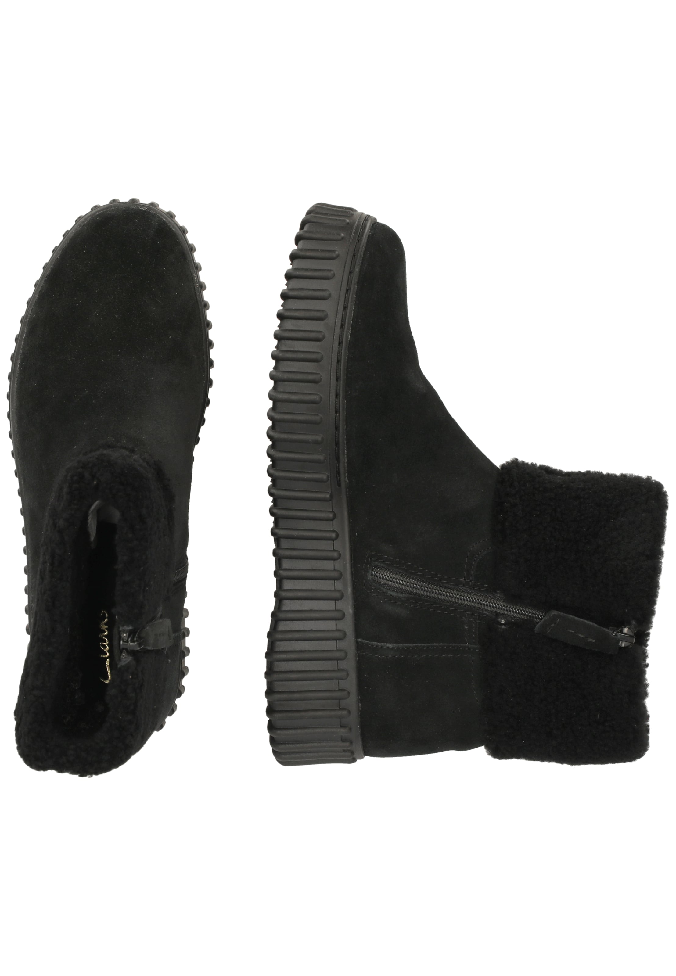 CLARKS Snow boots 'Torhill Turn Black WLined' in Black