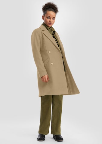 Manteau mi-saison QS en marron