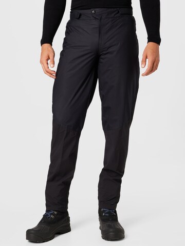 VAUDE Tapered Outdoor Pants 'All Year Moab' in Black: front