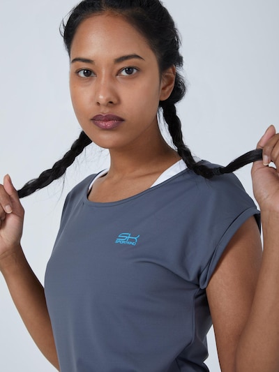 SPORTKIND Funktionsshirt 'Loose Fit'‌‌‌‌ in XS in grau, Produktansicht