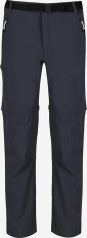 REGATTA Regular Outdoor Pants 'Xert III' in Blue: front