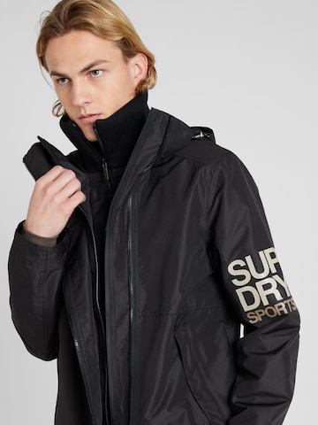 Superdry Funktsionaalne jope 'Yachter', värv must