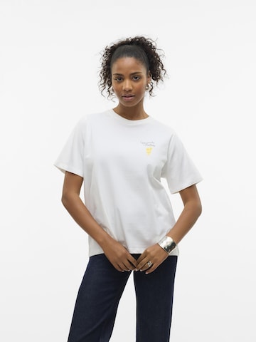 VERO MODA Shirt 'VMAya Caty' in Wit: voorkant
