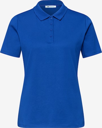 STREET ONE Poloshirt in Blau: Vorderseite