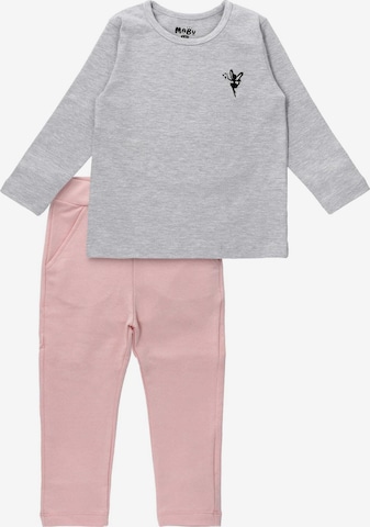 Baby Sweets Set in Grey: front