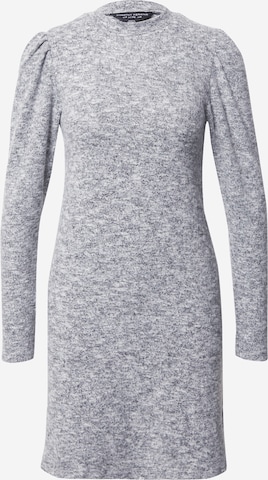 Robes en maille Dorothy Perkins en gris : devant