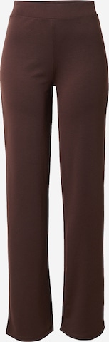 Pantalon 'OTINE' PIECES en marron : devant