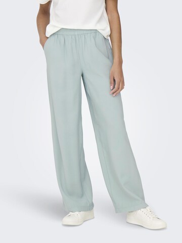 Loosefit Pantalon 'ONLAris' ONLY en vert : devant
