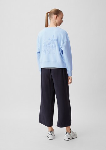 Sweat-shirt comma casual identity en bleu