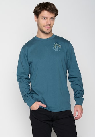 GREENBOMB Shirt 'Bike Adventure' in Green: front