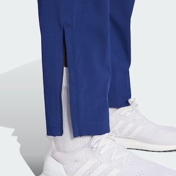 Effilé Pantalon de sport 'Tiro' ADIDAS SPORTSWEAR en bleu