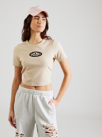 ADIDAS ORIGINALS Футболка в Зеленый: спереди