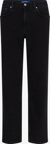 KARL LAGERFELD JEANS Regular Jeans i svart: framsida