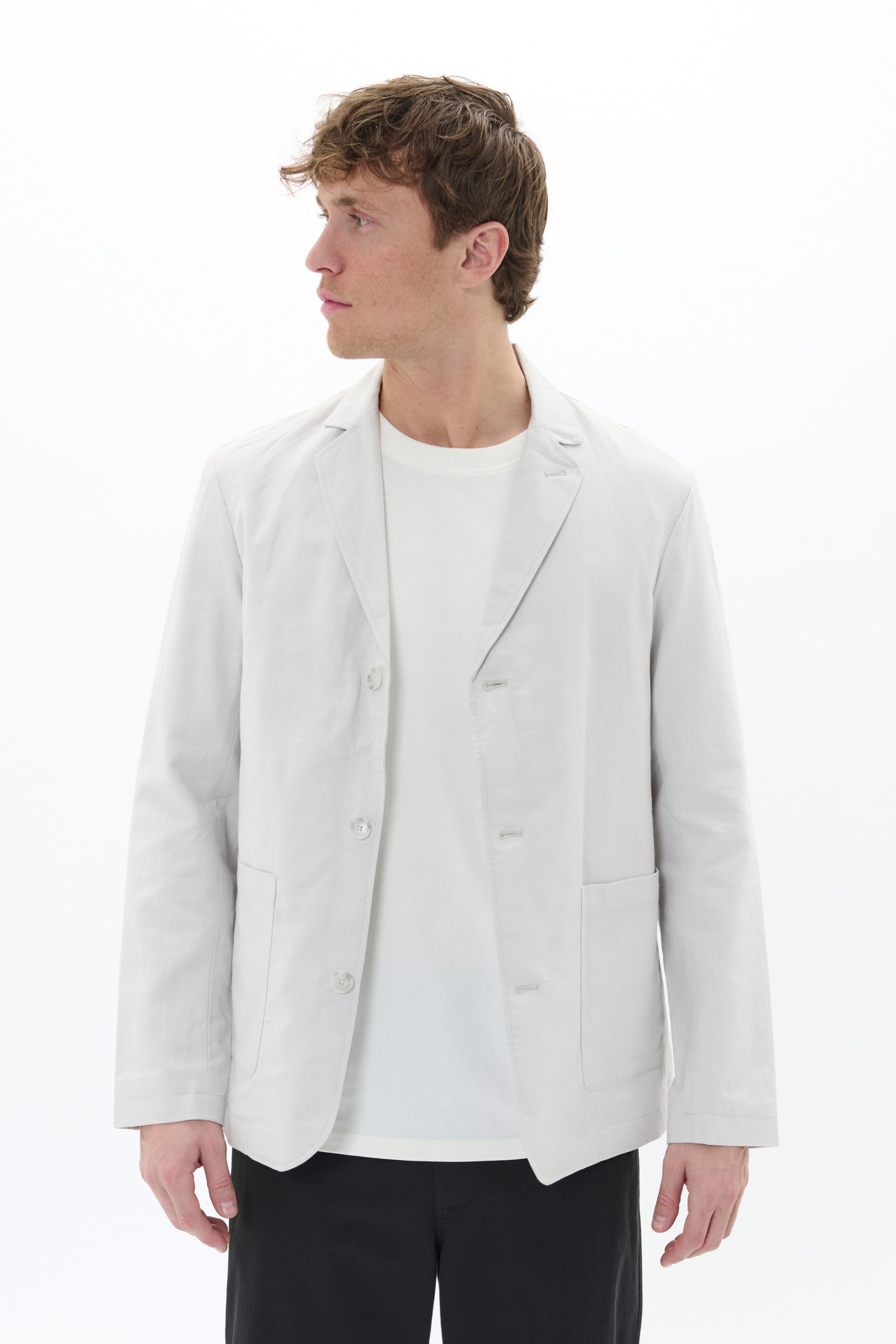 Coupe regular Veste de costume 'MAbarley' Matinique en beige