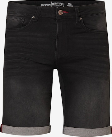 Petrol Industries Slimfit Jeans 'Jackson' in Zwart: voorkant