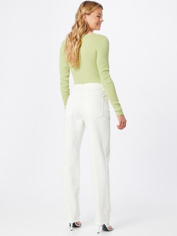 NA-KD Regular Jeans 'Josefine' in White