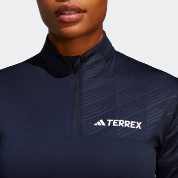 ADIDAS TERREX Functioneel shirt 'Multi' in Blauw