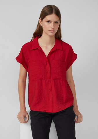 s.Oliver Blouse in Rood: voorkant