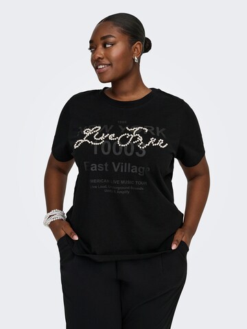 ONLY Carmakoma - Camiseta 'CARDIANNA' en negro