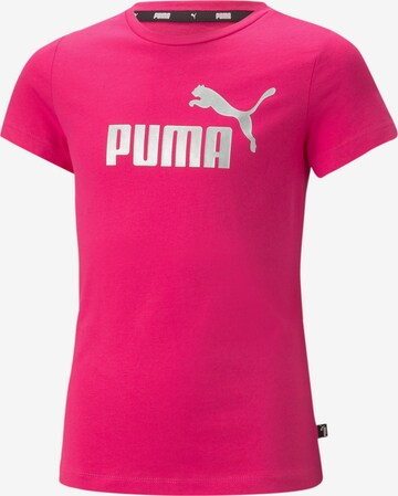 PUMA T-shirt i rosa: framsida