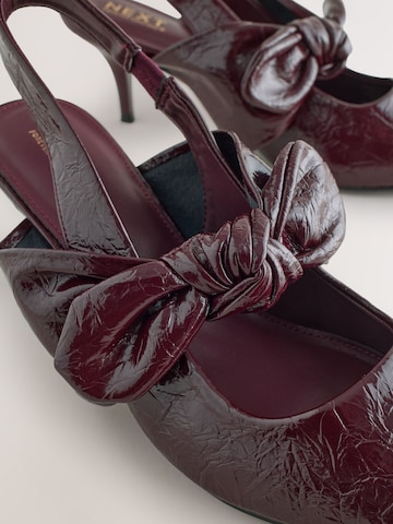Next Slingpumps in Rot