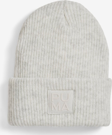 PUMA Beanie in Grey: front