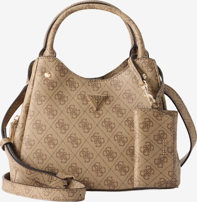 GUESS Ročna torbica 'Lorella' v velikosti One Size | temno bež / rjava barva, Prikaz izdelka