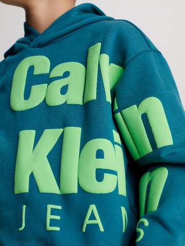 Felpa di Calvin Klein Jeans in verde