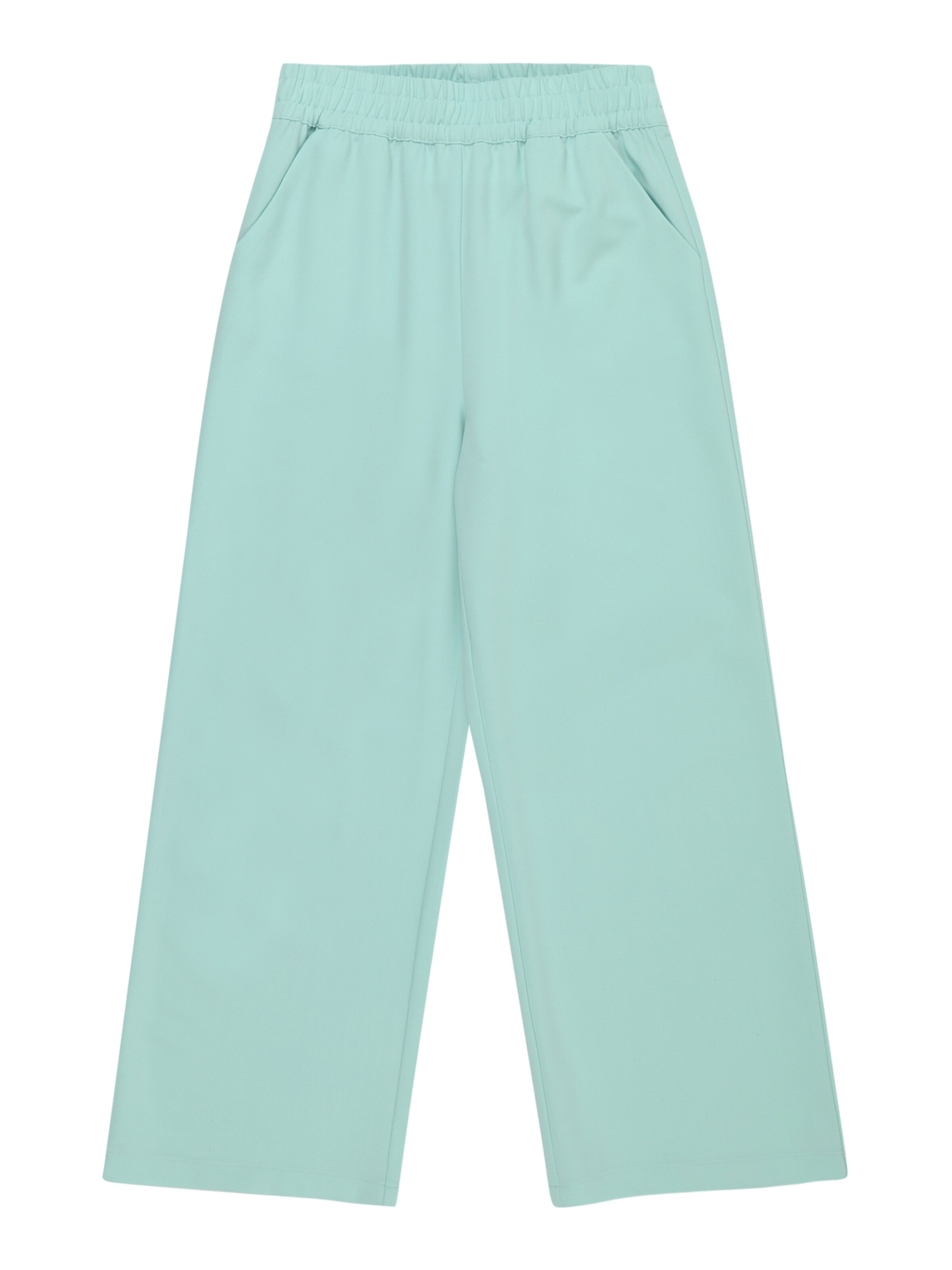 Wide Leg Pantalon s.Oliver en vert : devant