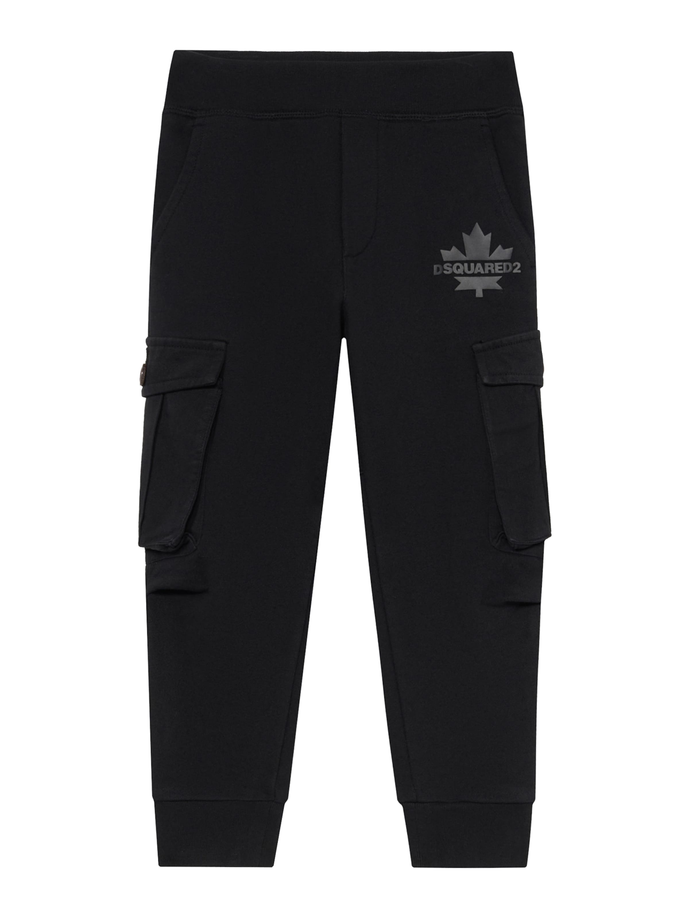 DSQUARED2 Конический (Tapered) Штаны в Черный: спереди