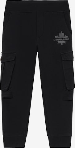 DSQUARED2 Tapered Nadrág - fekete: elől