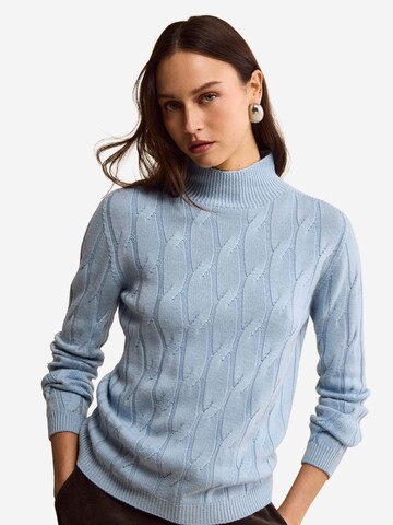 Il Lanificio Sweater in Blue: front