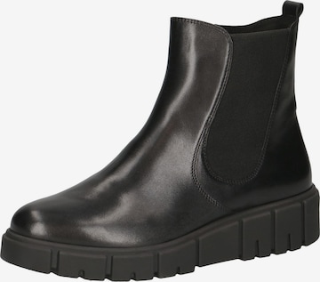 CAPRICE Chelsea Boots in Schwarz: Vorderseite