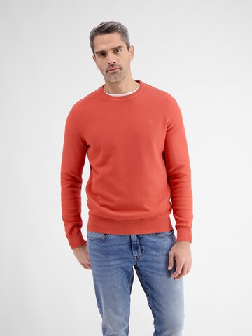 Pull-over LERROS en orange : devant