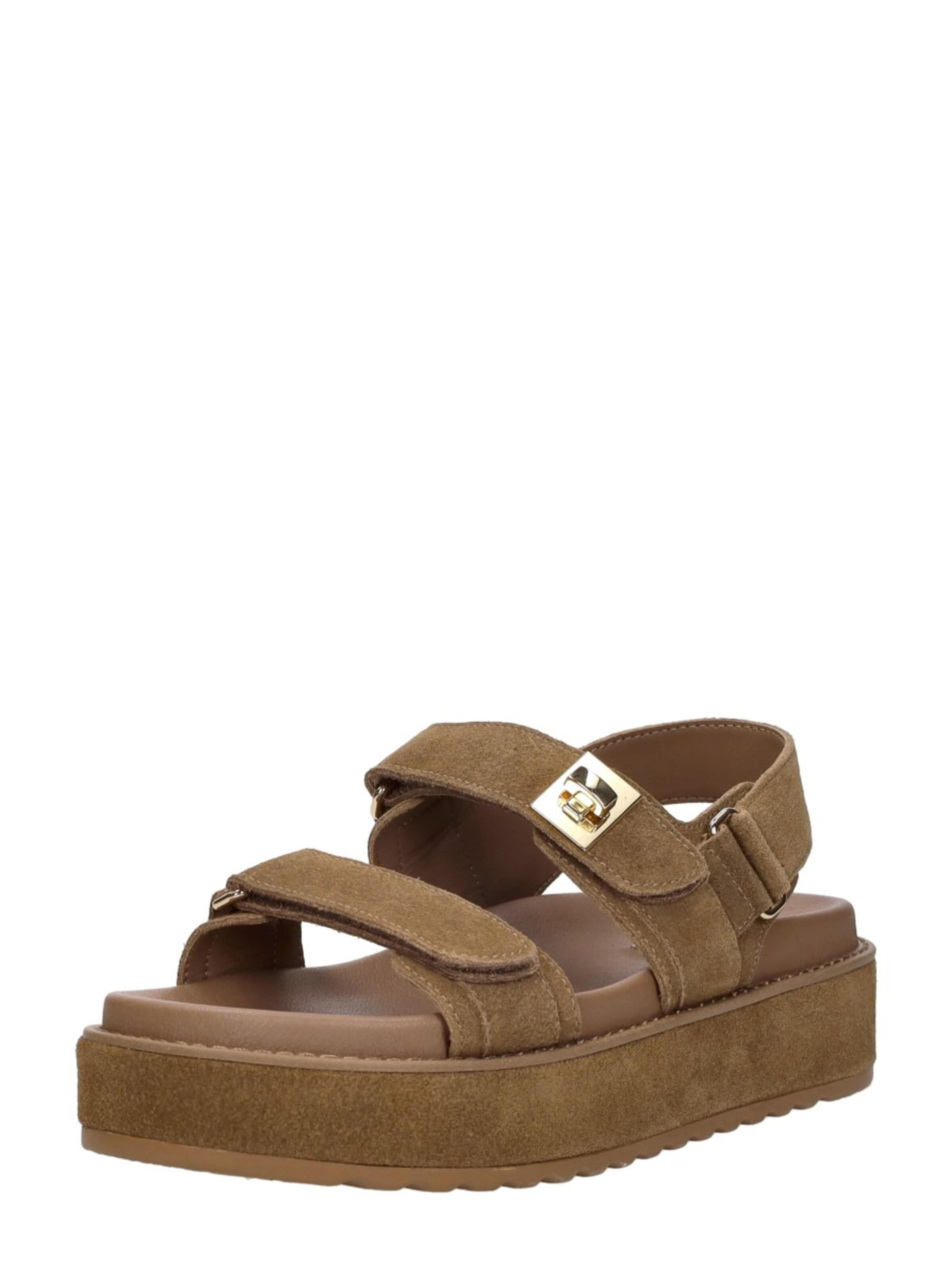 STEVE MADDEN Sandaal 'Bigmona' in Bruin