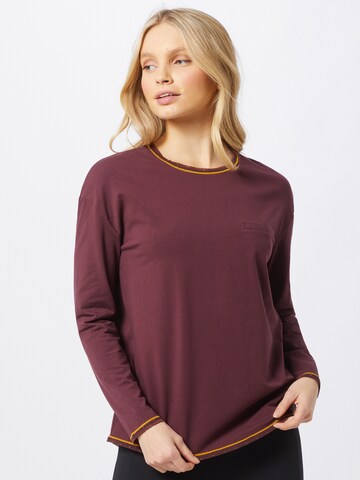 Skiny Regular Shirt in Lila: Vorderseite