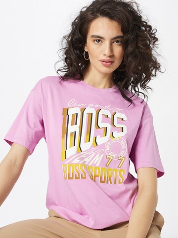 BOSS T-Shirt 'Evarsy' in Pink