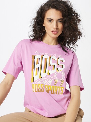 BOSS Orange T-shirt 'Evarsy' i rosa