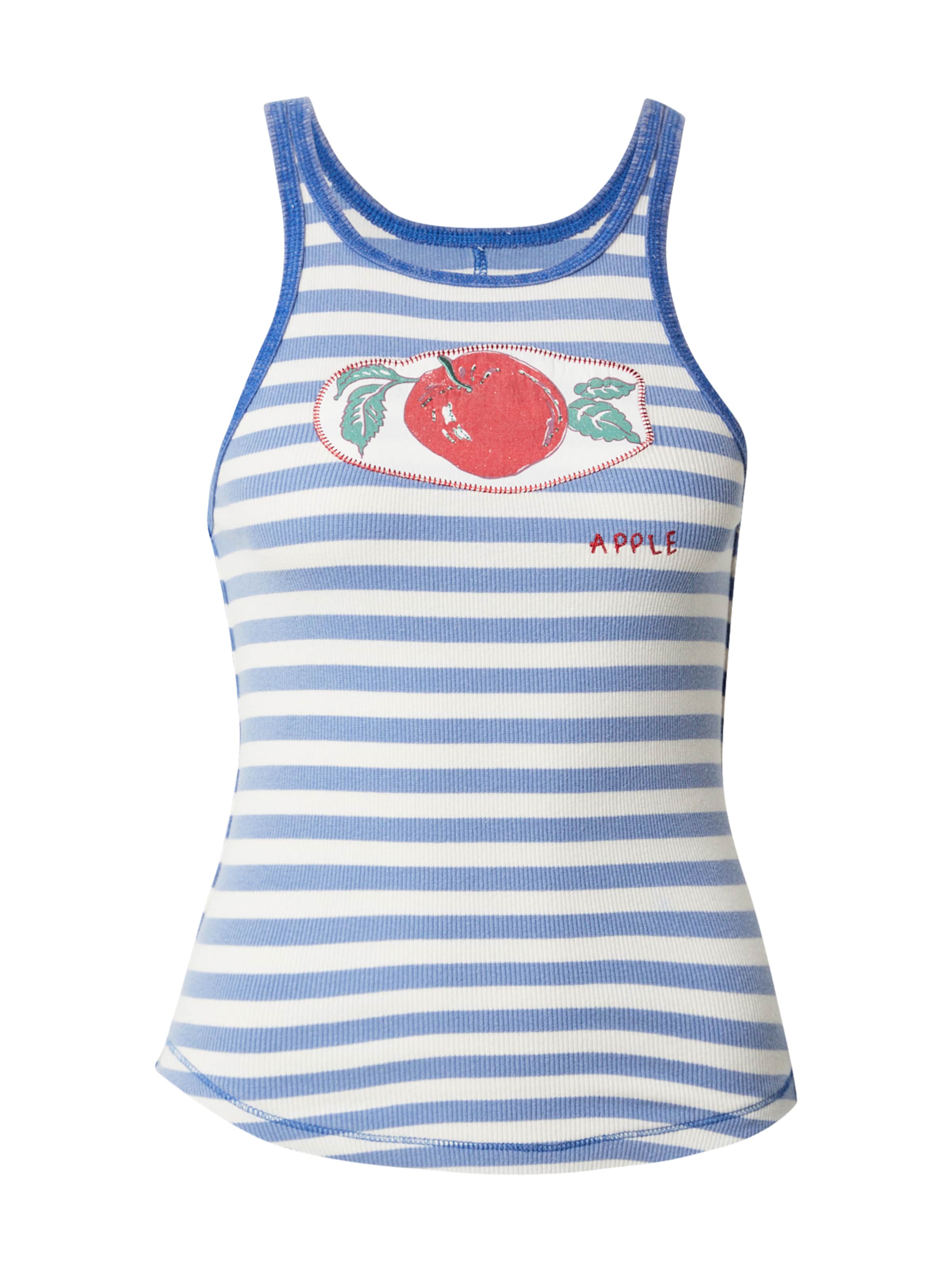 Free People Top 'ONLY ONE RINGER' in Blue: front