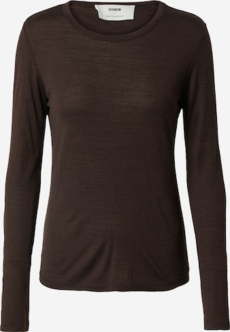 ABOUT YOU x Marie von Behrens Shirt in Brown: front
