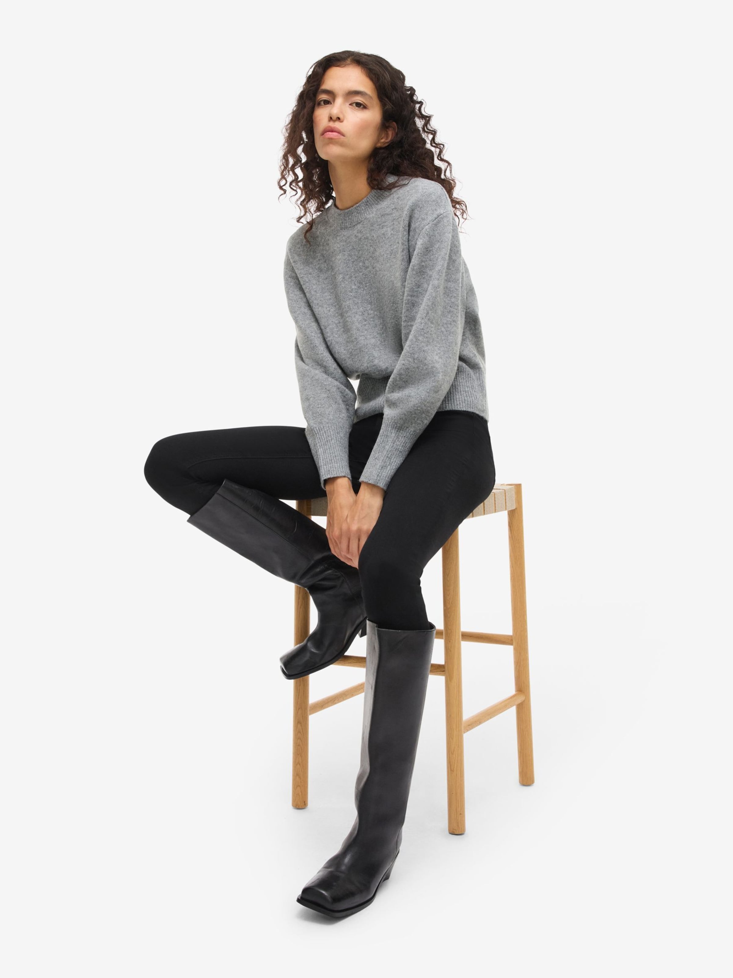 Pull-over Noisy may en gris