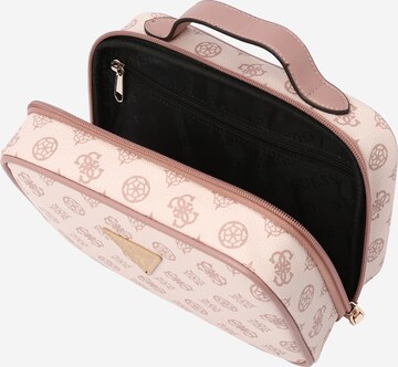 GUESS Cosmetic bag 'WILDER TRAVEL' in Pink